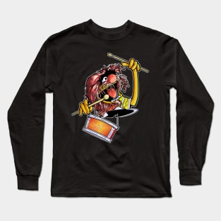 Animal Drummer Long Sleeve T-Shirt